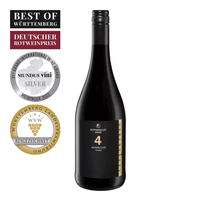 2022er Wir international No. 4 - Rotwein Cuvée QbA trocken